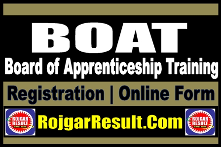 BOAT Recruitment 2024 Apprentice Online Form