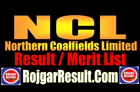 Northern Coalfields Limited NCL Result 2024