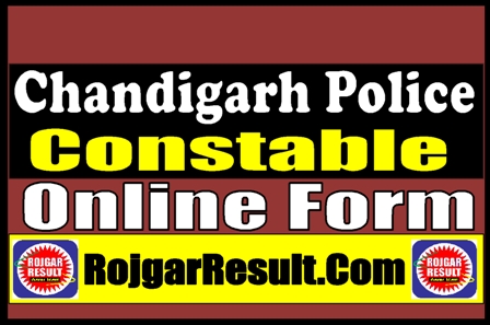 Chandigarh Police Constable Online Form 2024