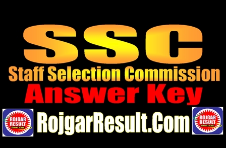 SSC Answer Key 2025