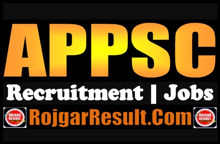 APPSC Recruitment 2024 Online Form