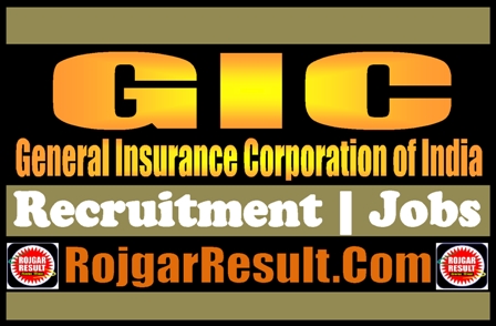 General Insurance GIC Scale I Various Post Online Form 2024