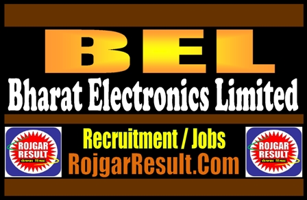 BEL Recruitment 2024 Online Form
