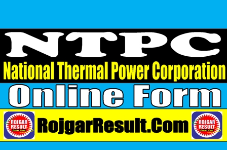 NTPC Recruitment 2024 Online Form