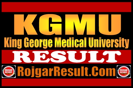KGMU Result 2024 - OUT