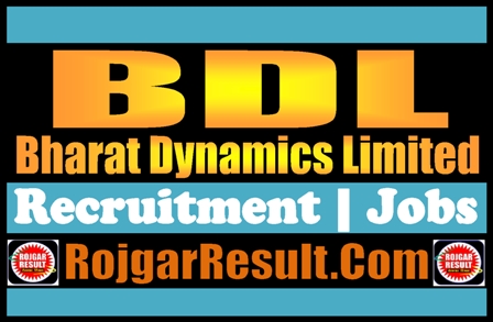 BDL Recruitment 2025 Online Form