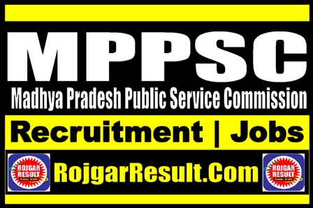 MPPSC Recruitment 2024 Apply Online Form