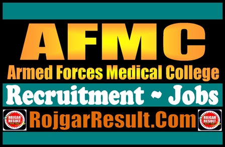 AFMC Recruitment 2024