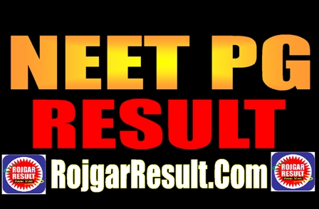 NEET PG Result 2025