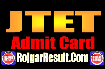 JTET Admit Card 2024