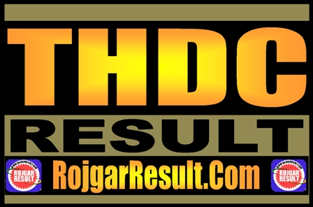 THDC Result 2025