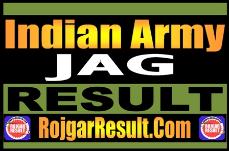 Indian Army JAG Result 2025