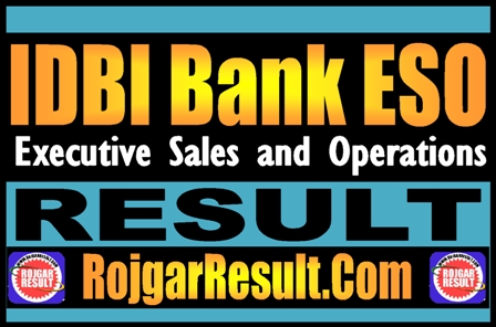 IDBI Bank ESO Result 2025
