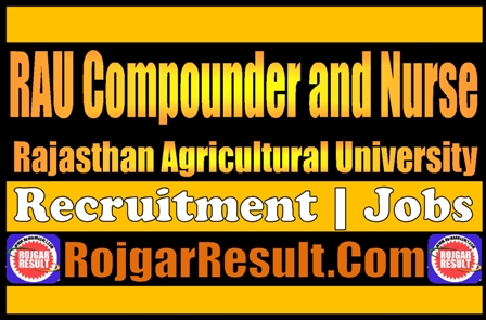 RAU Compounder and Nurse Recruitment 2025