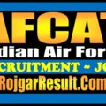 Indian Air Force AFCAT Recruitment 2025