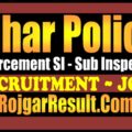 Bihar Police Enforcement SI Recruitment 2025