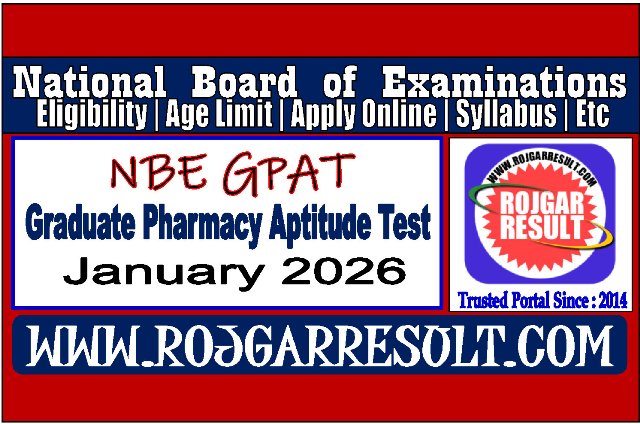 Graduate Pharmacy Aptitude Test