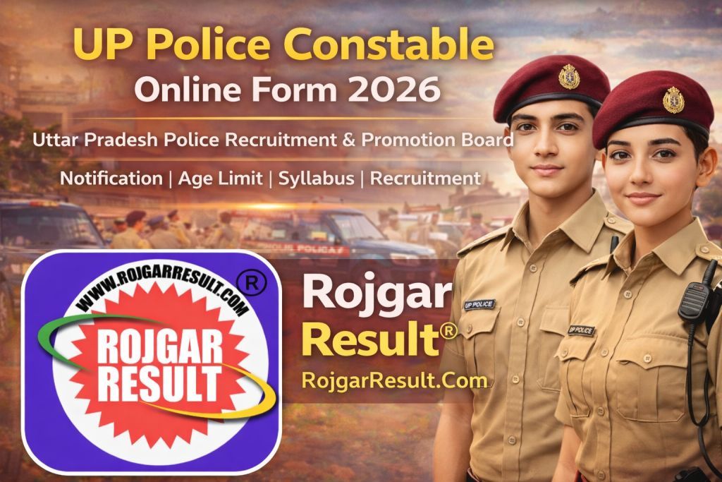 UP Police Constable Online Form 2026