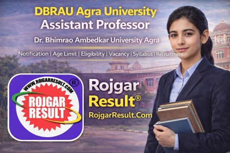 DBRAU Agra University Assistant Professor Recruitment 2026