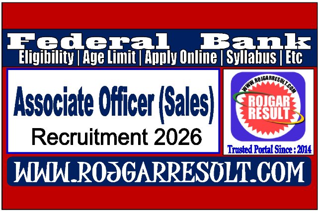 Associate Officer (Sales)
